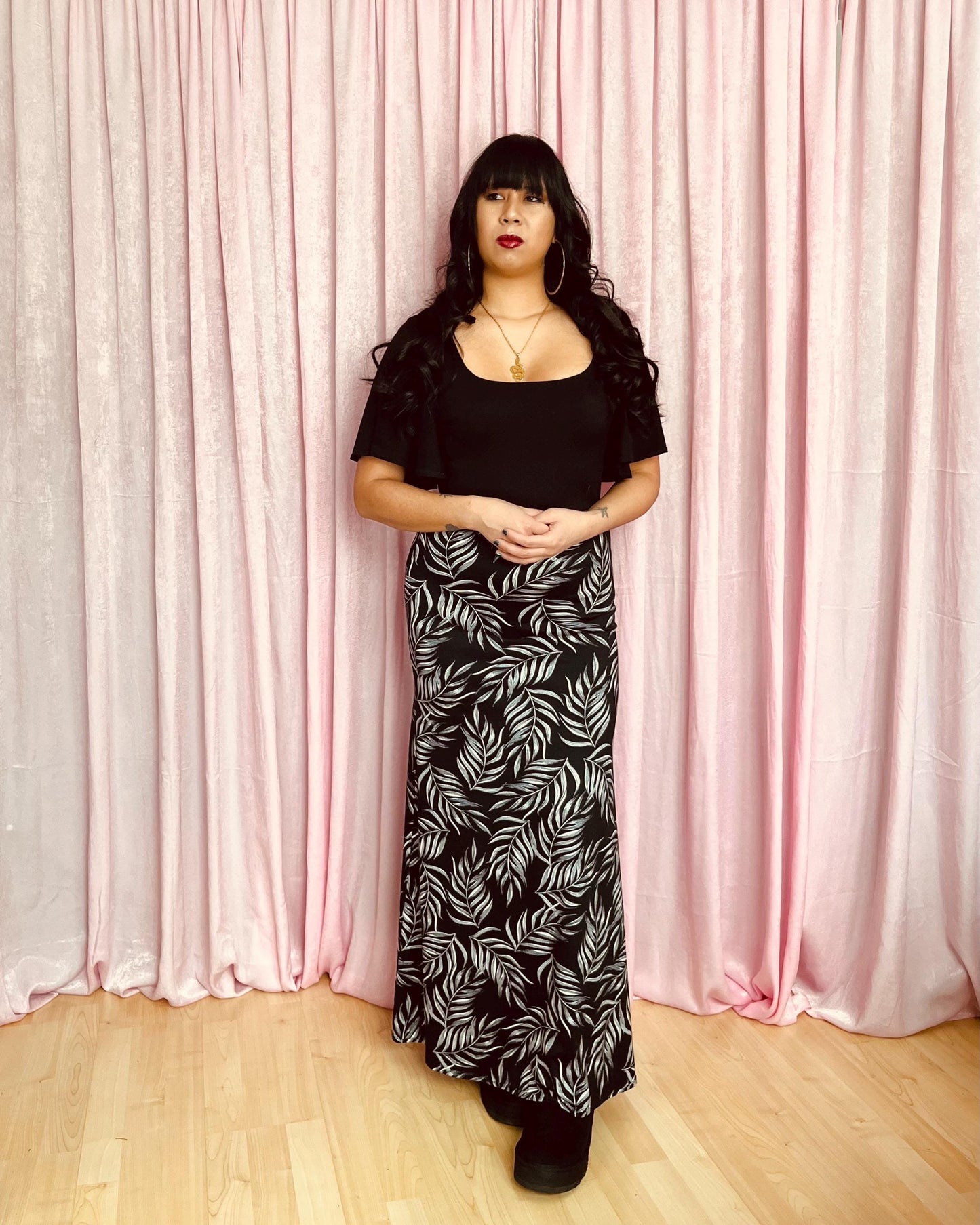 CARRIED AWAY Maxi Skirt