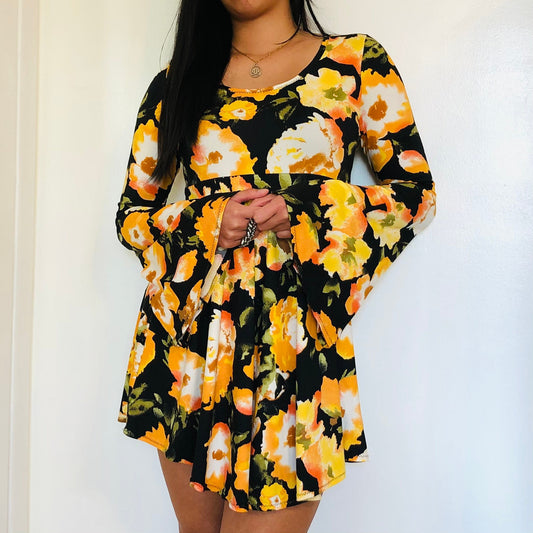 BRIGHT EYES Babydoll Dress