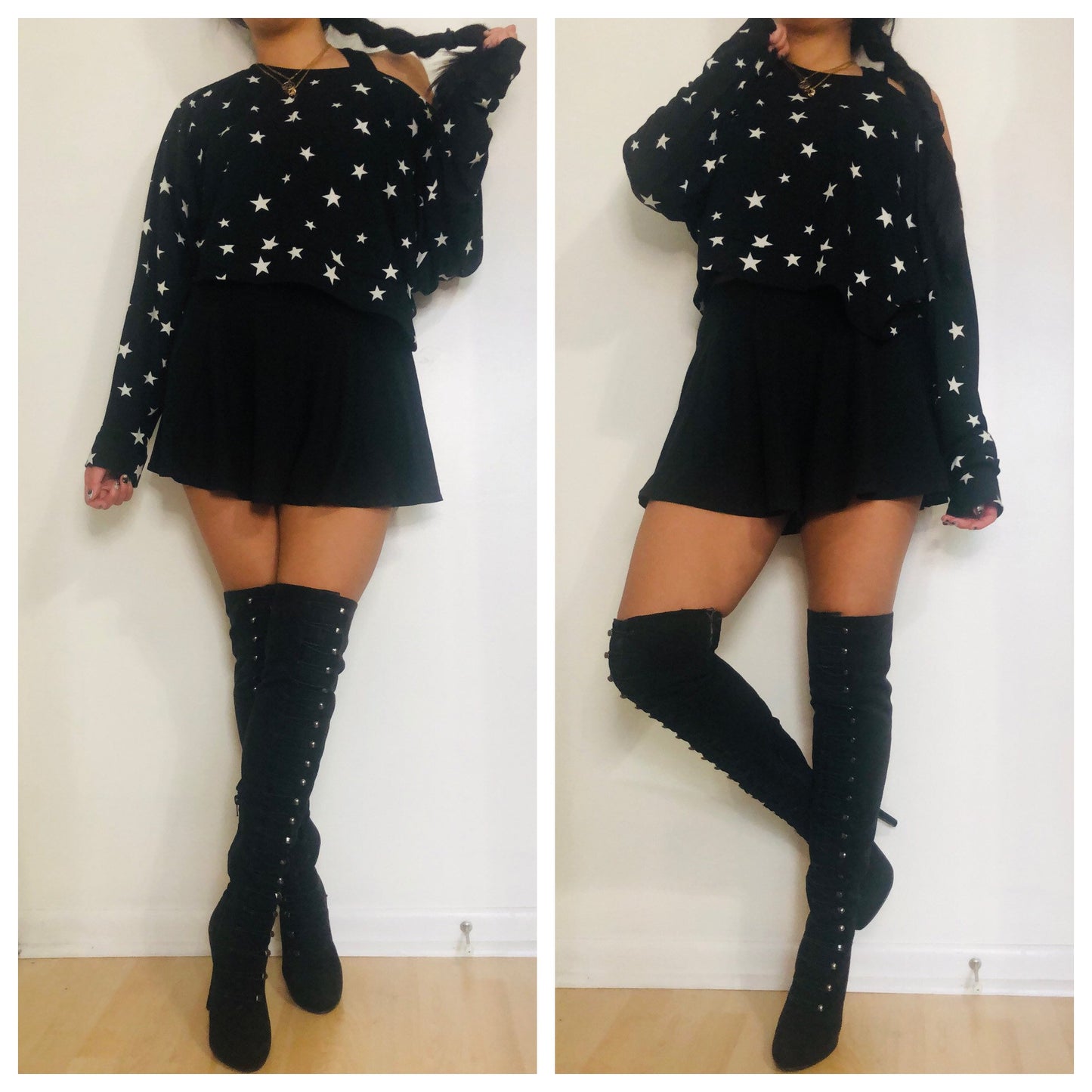 SLACKER Cropped Dolman Top