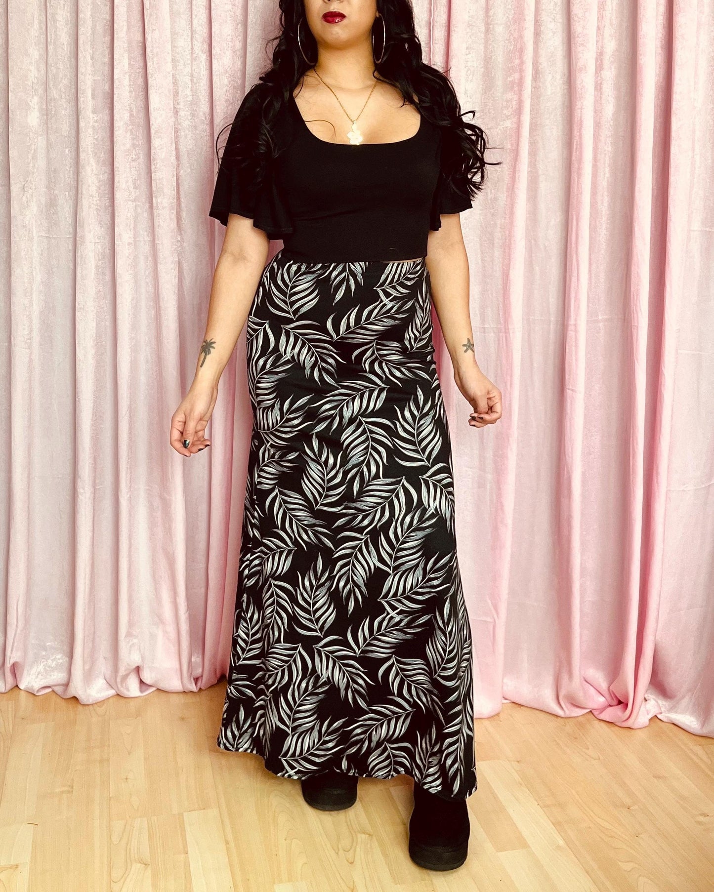 CARRIED AWAY Maxi Skirt